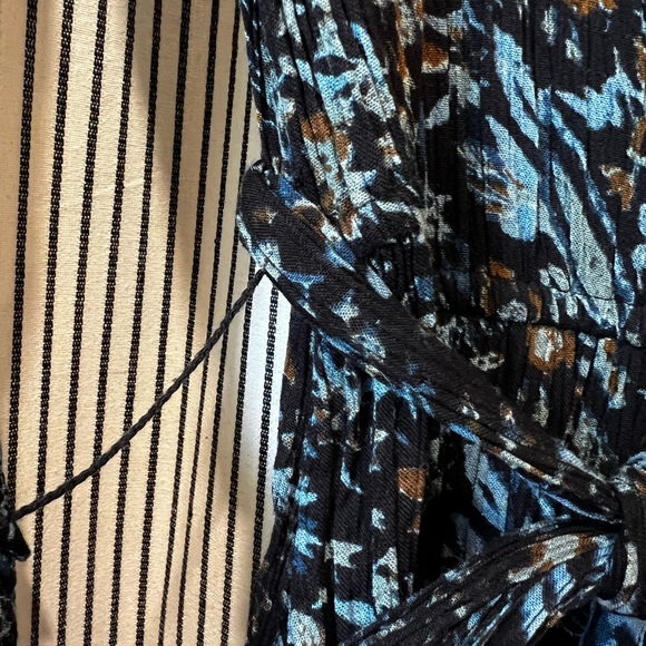 Floral blue maxi dress - Picture 4 of 8